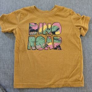 Jumping Beans Tan Short Sleeve Tee Casual Cotton